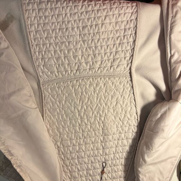 Calia by Carrie Underwood Tan Cream Full Zip Hybrid Jacket Size Small - Picture 10 of 10